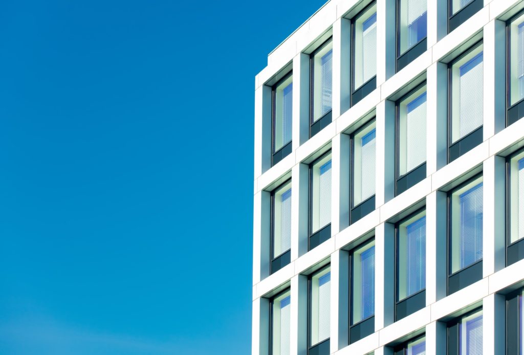 Modern office building in Wroclaw, Poland